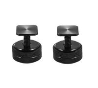 Kueohse 2pcs Hot Shoe to 1/4 Adapter, Camera Hot Shoe Mount Adapter, Flash Shoe to 1/4 Inch - 20 Male Adapter, Universal