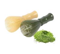 Kueohse 2PCS PP Resin Matcha Whisk Chasen Brush Tools for Matcha Green Tea Powder Reusable Powder Whisk Prepare