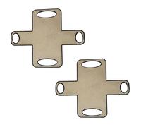 Kueohse 2Pcs Silicone Bread Loaf Pan Liners Reusable Bread Baking Mat,Loaf Pan Lifterswith 4 Handles