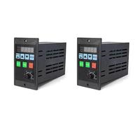 Kueohse 2X Frequency Converter 750W VFD Single Phase 220V Input 3 Phase 220V Output RS485 Inverter for Ac 3 Phase Motor Drive