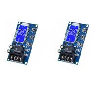 Kueohse 2X Lead-Acid Lithium Battery Charger Module 6-60V 10A LCD Display Control Overcharge Protection Board Automatic Charging