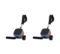 Kueohse 2X Multifunctional Fitness Equipment Resistance Machine for Strength Training,Comprehensive Gym Workout Gear Orange Gray