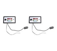 Kueohse 2X W9002 Automatic Egg Turning Intelligent Incubation Thermostat DC12V Home Waterbed Incubator Incubator