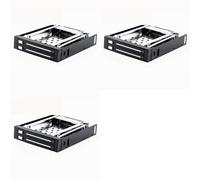 Kueohse 3 Set 2.5 Inch Floppy Disk Drive Tray 2-Bay Disk Drive SATA for HDD/SSD Hard Disk Enclosure Extraction Box