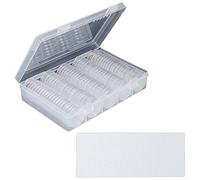 Kueohse 30 mm Coin Capsules Ps Round Coin Holder Case and 6 Sizes (19/20/22.25/25/27/30mm) Protect Gasket