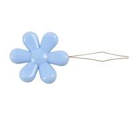 Kueohse 30pcs Random Color plastic+metal Flower Head Wire Loop DIY Needle Threader Insertion Hand Machine Sewing Tool