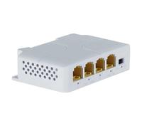 Kueohse 4 Port POE Extender 10/100/1000Mbps 1 in 3 Out Gigabit PoE Extender 1 to 3 Network Switch Repeater for PoE Switch 1Pcs