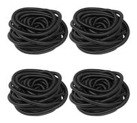 Kueohse 4pcs 10 M Long 9.5 mm Inner Diameter Flexible Plastic Corrugated Hose