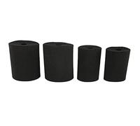 Kueohse 4Pcs Cup Turner Foam Black Cup Turner Foam Cup Tumbler Fixing Turner Foam Locate Spinner Foam Cup Turner Sponge10-40 Oz