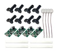 Kueohse 4pcs DC 5V Switchable Humidifier Module Atomization Control Board DIY Ultrasonic Atomizer Micro-Interface