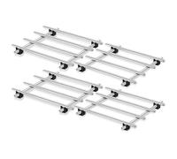 Kueohse 4Pcs Stainless Steel Trivet for Pots and Pans Pot Trivets Cooling Racks for Hot Pads Cooking and Baking Pans Holder