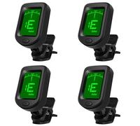 Kueohse 4X Universal Guitar Tuner Ukulele Violin 12 Tone Electronic Tuner Tuner Musical Instrument Accessories