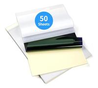 Kueohse, 50 Sheets Tattoo Stencil Paper for Tattooing, Compatible with M08F Printer, A4 Size