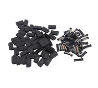 Kueohse 50Pair L29- Plug 5 Holes Male Socket Serial Port 15P Power Connector Shell Plug and Shell