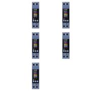 Kueohse 5X AC Voltmeter Ammeter Wattmeter Din Rail Mount Meter AC 100-290V KWh Power Meter LED Digital Display Detector