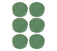 Kueohse 6 Pcs Round Floral Foam Blocks,4.72 Inch Dry Floral Foam for,Craft Project,Wedding Party Decoration