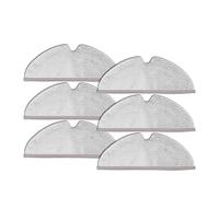 Kueohse 6Pcs Mop Cloths Replacement for S5 Max S6 Pure S6 Max S5 S51 S50 S55 E25 E35 Robot Vacuum Cleaner Parts