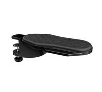 Kueohse Arm Rest Support for Desk Ergonomics Desk Extender Tray Table Mount Arm Wrist Rest Shelf 180° Swivel Elbow Arm Support Reduce Occupational Chronic for Adjustable Wrist Rest Exten