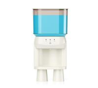 Kueohse Automatic Mouthwash Dispenser for Bathroom, Adjustable Dispensing Levels, Rechargeable, 2 Magnetic Cups,Wall Mounted