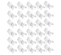 Kueohse Bee Queen Cages Bee Cages Beekeeping Catcher Bee Equipment Plastic White Safety Beekeep Cage Beekeeping Supplies