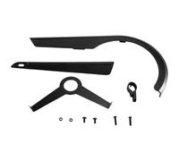 Kueohse Bicycle Chain Protector 48-52T Universal Chain Cover Shell Guard with Tail Fixed