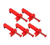 Kueohse Bricklaying Wire Drawer Brick Leveling Line Runner Puller for Construction Building Fixer Measuring Tools Red 5PCS
