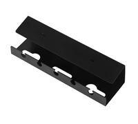 Kueohse Cable Holder Under the Table, Manage Power Board Wires, Computer Desk Socket Fixing Without Punching, Storage Rack Black