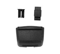 Kueohse Car black plastic rectangular blue LED ashtray holder