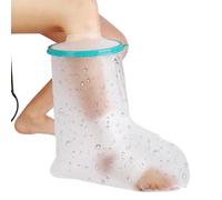 Kueohse Cast Covers for Shower Foot Soft Adult Waterproof for Shower Post Cast Cover/Bag Protector- Surgery-Prepared