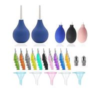 Kueohse Ceramic Precision Tip Applicator Bottle for Clay Tools for Clay Supplies with Needle and Filling Funnel Pottery Supplies Glazing Points