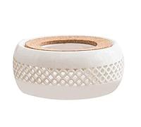 Kueohse Ceramic Teapot Warmer, Teapot Warmer with Cork Cushion, Perfect for Glass Teapots and Ceramic Teapot