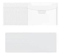 Kueohse Clear Stamps Storage Bags- Scrapbook Supplies for Cutting, 20pcs, Includes Die-Cut Organizer& Storage Panels