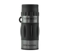 Kueohse Compact 8x20 Monocular Telescope - Portable High-Definition Scope Ideal for Hiking Camping Wildlife Observation Concerts