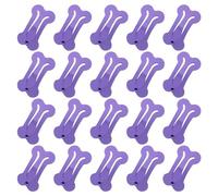 Kueohse Cute Dog Hairpin Colorful Bone Shape Hairpin Pet Small Dog Hair Clips for Chihuahua Pug Grooming Dog Accessories -F