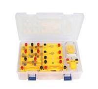 Kueohse Electric Kids Toy Basic Circuit Electricity Learning Kit Physics Teaching Aids Education DIY Assembly Experiment