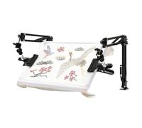 Kueohse Embroidery Frame Holder Set Kit Adjustable Stand Kit Rotating Embroidery Stand Knee Suitable for CrossStitchScroll Frame