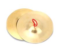 Kueohse Finger Cymbals Pack of 2 Brass Hand Pool Percussion Instrument Toy for Children Adults