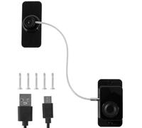 Kueohse Fingerprint Fridge Lock, Refrigerator Safety Lock, Intelligent Cabinet Lock for Drawers, Dishwasher, Toilet and Cabinet