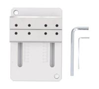 Kueohse for 3.5-4.5mm Thickness Manual Leather Beveler Tool for Belt Side Edging, Adjustable 10-22mm Width