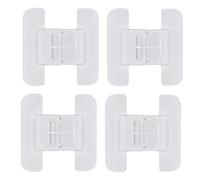 Kueohse Fridge Lock Refrigerator Lock Kit for Kids, Cabinet Locks for Babies, Child Drawer Locks, Freezer Door Lock for Proof 4Pcs