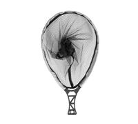 Kueohse Handle Fly Fishing Hand Net Small Mesh Foldable Landing Net Fishing Lures Net Outdoor Stream Fishing Tools Accessory L