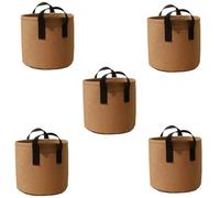Kueohse Heavy Duty Fabric Pots,Vegetable/Flower/Plant Grow Bags,Thickened Non-Woven Fabric Pots with Handles (5 Gallons)