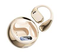 Kueohse Language Translation Earbuds Bluetooth-Compatible 5.4 Translator Earbuds Translation Earphones for Business Learning Skin Color