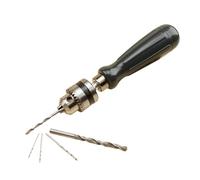 Kueohse Large Hand Drill Hand Tool Suitable for Wood, Jewelry, Fine Crafts, Electronic Assembly and Model Making, DIY Drilling