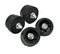 Kueohse M8 Rubber Studs Shock-Absorber Anti-Vibration Isolator Mounts, Rubber Cylindrical Vibration Isolation Mount