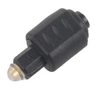 Kueohse Mini Optical Audio Adapter 3.5MM Female Jack To Digital Toslink Male Plug for Amplifier