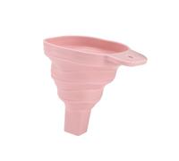 Kueohse Novelty silicone folding funnel telescopic long Style funnels for household liquid dispensing Kitchen Gadgets pink