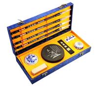Kueohse Painting Writing Brushes 10pcs Chinese Calligraphy Brushes Watercolor Tools Sumi Painting Kanji Art Gift Set