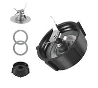 Kueohse Replacement Parts for Osterizer Blender, 4 Point Fusion Blades Assembly with 2 Piece Rubber Seal Gasket 4961