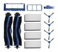 Kueohse Replacement Parts Kit for Robovac 11S 25C 30 30C 35C 12 15T 15C Slim Robot Vacuum Main Side Brush Hepa Filter